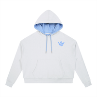 Contrast Drawstring Hoodie