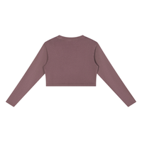 Women's Mineral Wash Crop Sweatshirt