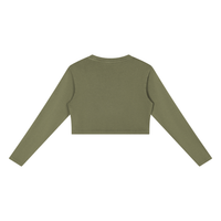Women's Mineral Wash Crop Sweatshirt