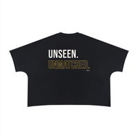Unisex Heavyweight Boxy Raw Edge T-Shirt