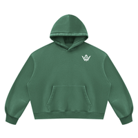 Unisex Vintage Wash Boxy Fleece Hoodie