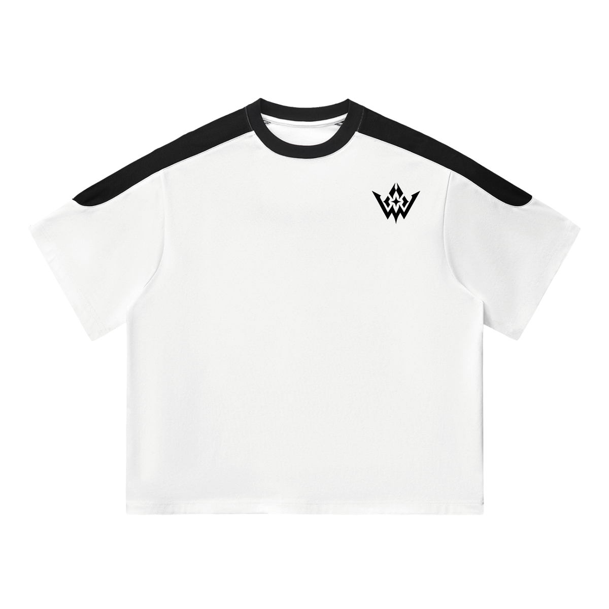 Unisex Color Block Oversized T-Shirt