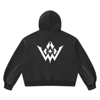 Unisex Vintage Wash Boxy Fleece Hoodie