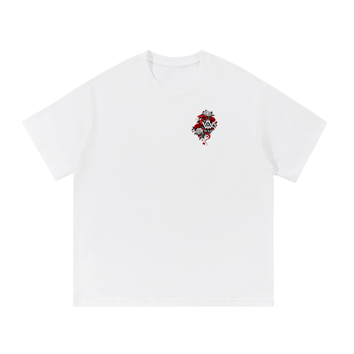 WAD Snake & Roses Tee