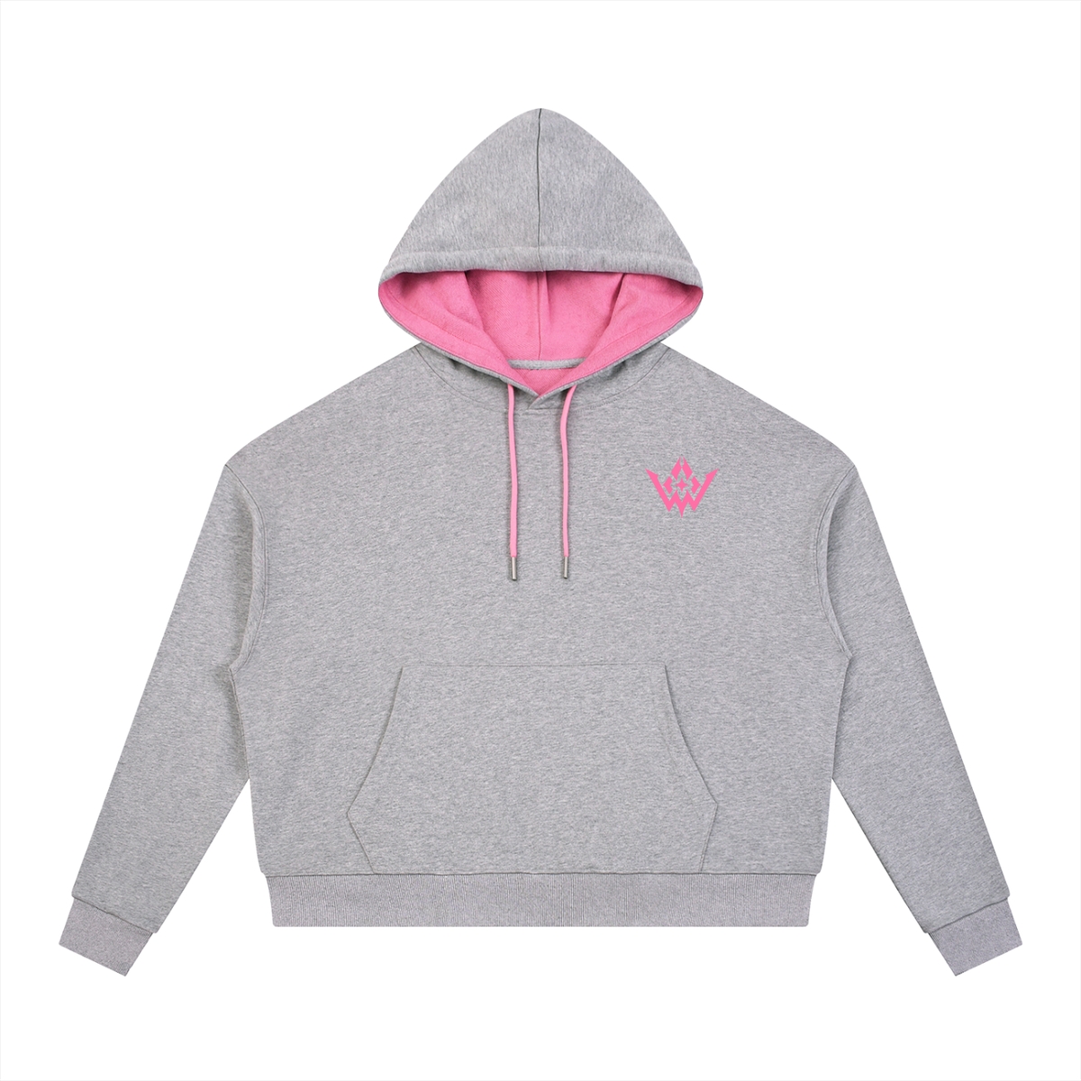 Contrast Drawstring Hoodie