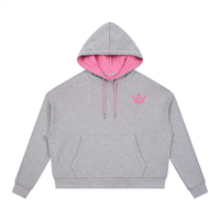 Contrast Drawstring Hoodie