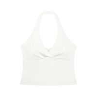 Women’s Ruched Halter Yoga Tank Top