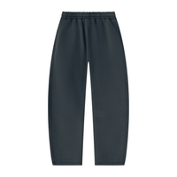 Unisex Vintage Wash Barrel Leg Fleece Sweatpants