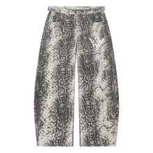 White Snake Print