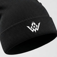 WAD Embroidered Knit Beanie