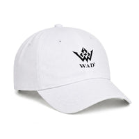 Embroidery Soft-Crown Flat Cap