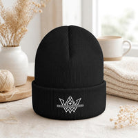W.A.D Embroidered Knit Beanie