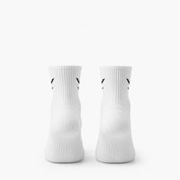 Embroidery Sports Quarter Socks|Cotton