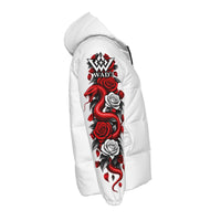 WAD SnakeFlowers Unisex Down Jacket