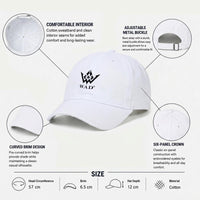 Embroidery Soft-Crown Flat Cap