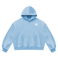 Unisex Vintage Wash Boxy Fleece Hoodie