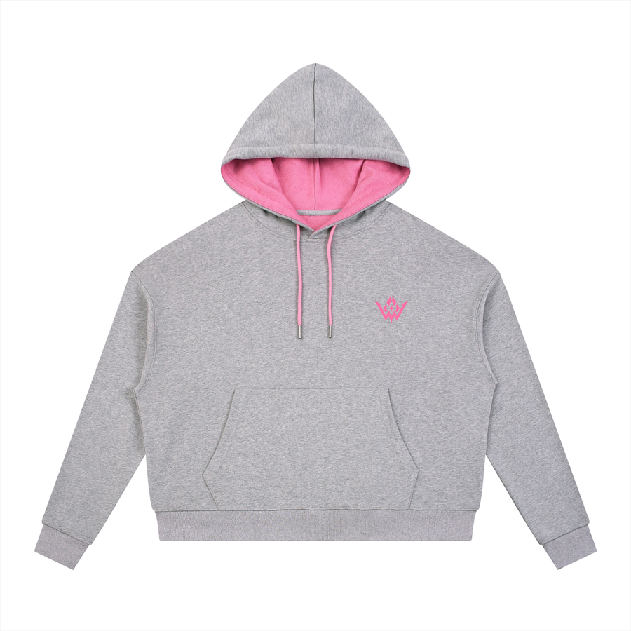 WAD Contrast Drawstring Hoodie