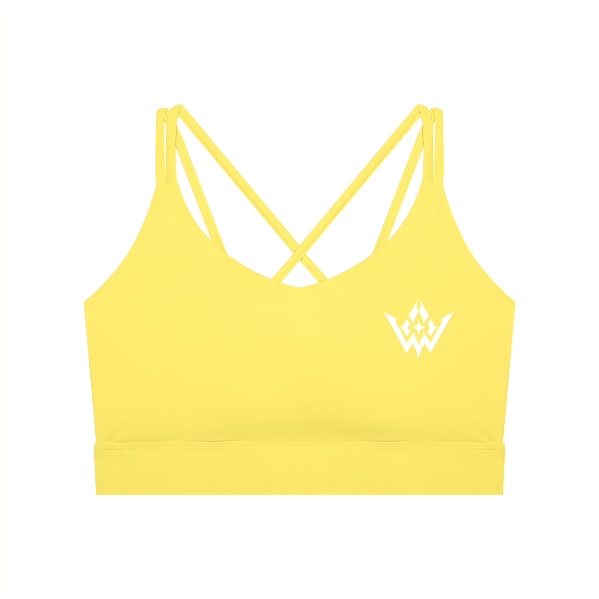 Women's Lycra Cropped Yoga Sport Bra