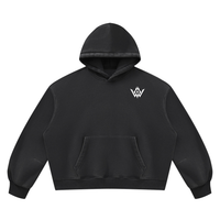 Unisex Vintage Wash Boxy Fleece Hoodie