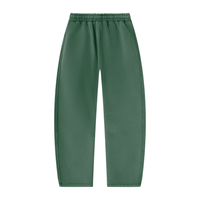 Unisex Vintage Wash Barrel Leg Fleece Sweatpants