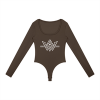 Women's Tight Long Sleeve Yoga Bodysuit