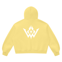 Unisex Vintage Wash Boxy Fleece Hoodie