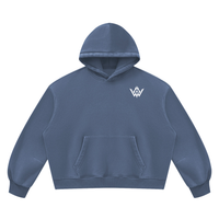 Unisex Vintage Wash Boxy Fleece Hoodie