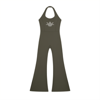 Women’s Halter Flared Jumpsuit