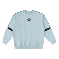 Oversized Crewneck Taped Sweatshirt