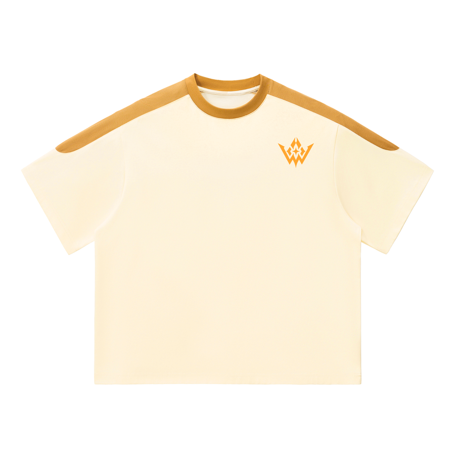 Unisex Color Block Oversized T-Shirt