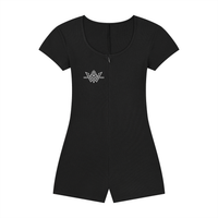 Women's Dual-Function Cape Tie-Waist Romper