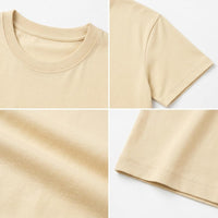 Men's Heavyweight Crew Neck T-Shirt|Embroidery