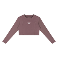 Women's Mineral Wash Crop Sweatshirt