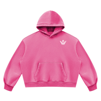 Unisex Vintage Wash Boxy Fleece Hoodie