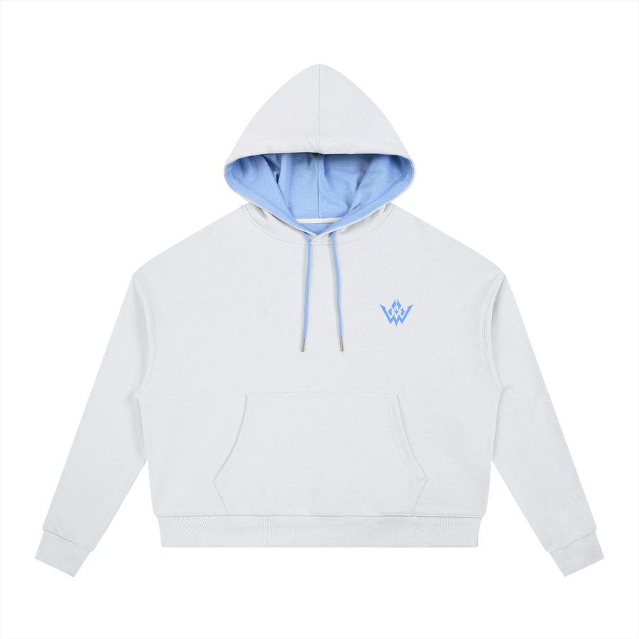 WAD Contrast Drawstring Hoodie
