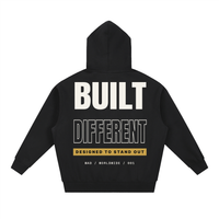 Essential Oversized Boxy Fit Fleece Hoodie