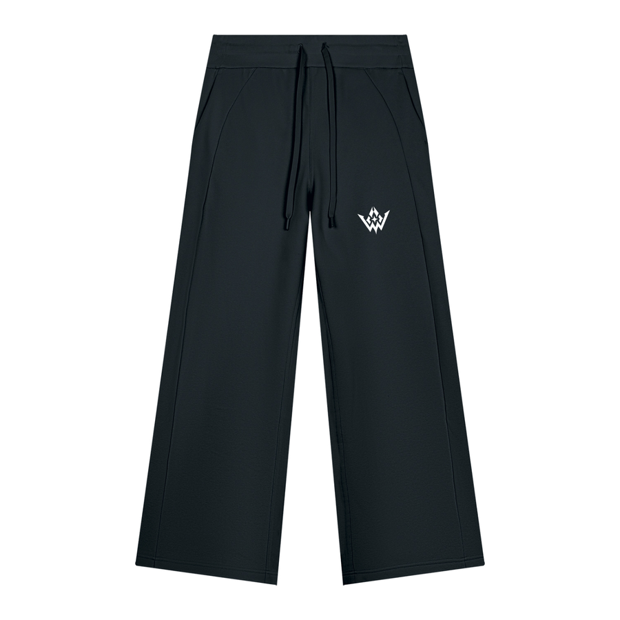 WAD Women's Wide Leg Fleece Sweatpants