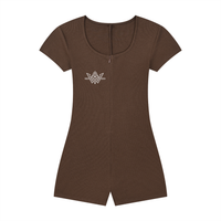 Women's Dual-Function Cape Tie-Waist Romper