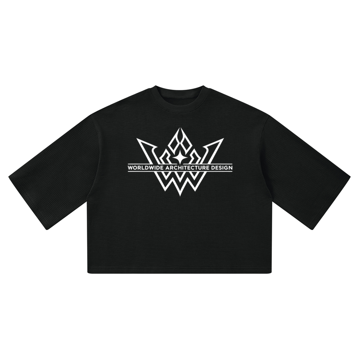 Unisex Waffle Boxy T-Shirt