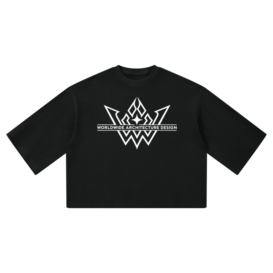 Unisex Waffle Boxy T-Shirt