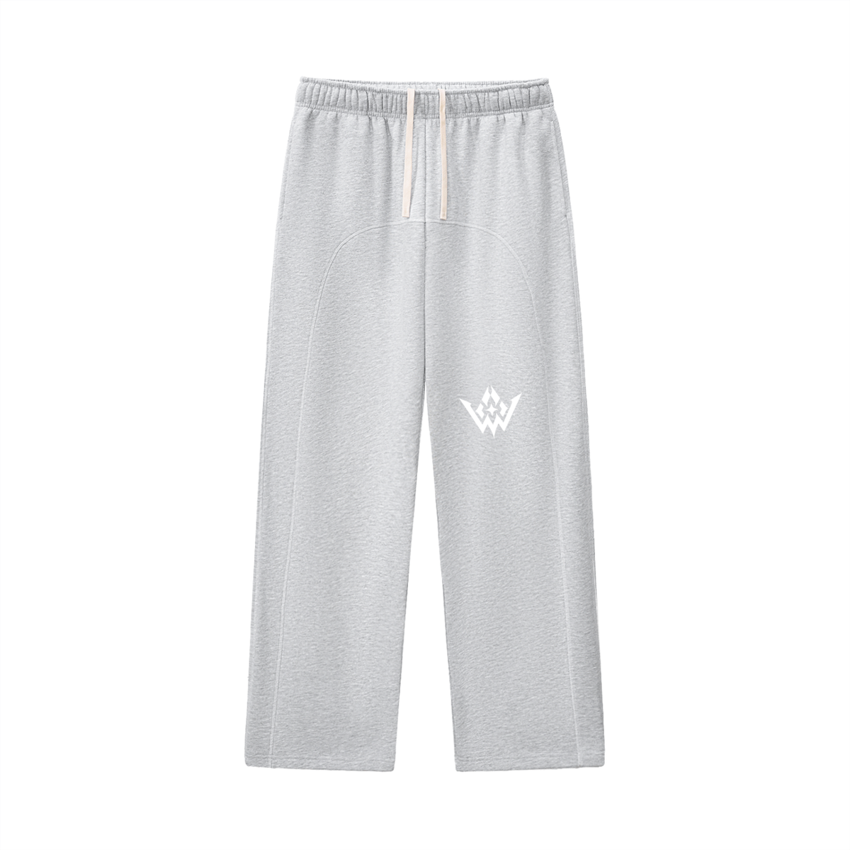 Contrast-Stitched Fleece Sweatpants