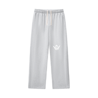 Contrast-Stitched Fleece Sweatpants