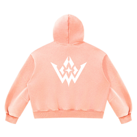 Unisex Vintage Wash Boxy Fleece Hoodie