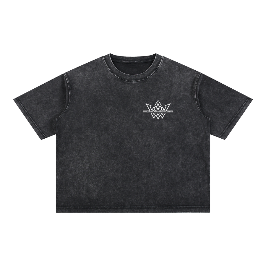 WAD Mineral Wash Boxy Cotton T-Shirt