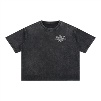 Mineral Wash Boxy Cotton T-Shirt