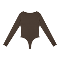 Women's Tight Long Sleeve Yoga Bodysuit