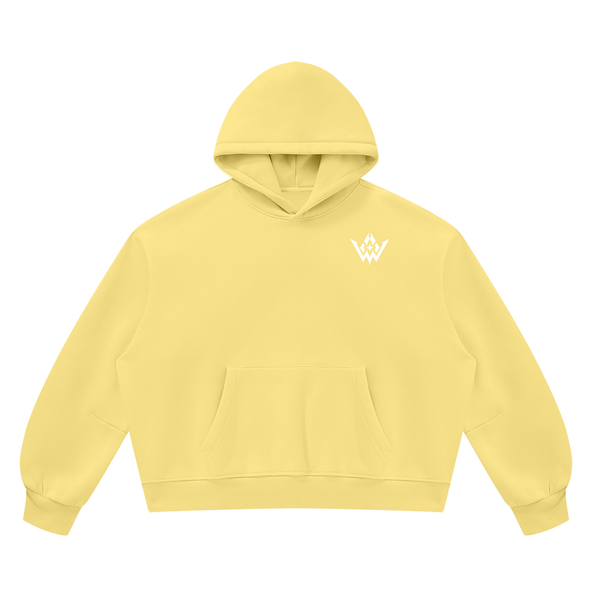Unisex Vintage Wash Boxy Fleece Hoodie