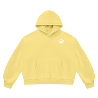 Unisex Vintage Wash Boxy Fleece Hoodie