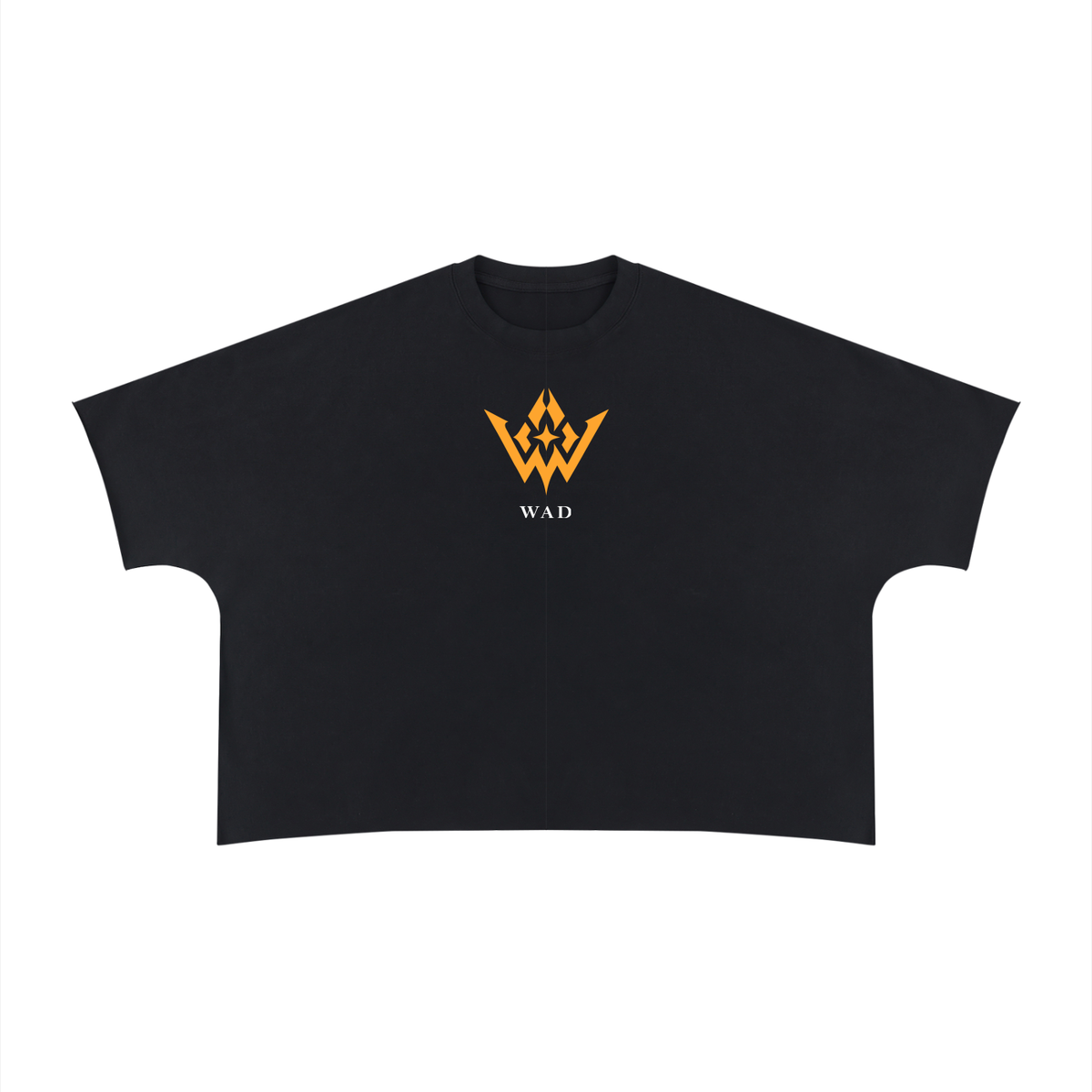 Unisex Heavyweight Boxy Raw Edge T-Shirt