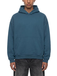 Essential Oversized Boxy Fit Fleece Hoodie